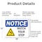 Signmission Safety Culture Sign, 18 in Width, Aluminum, Rectangle OS-2PACK-NS-A-1218-L-18965 - alternate 3